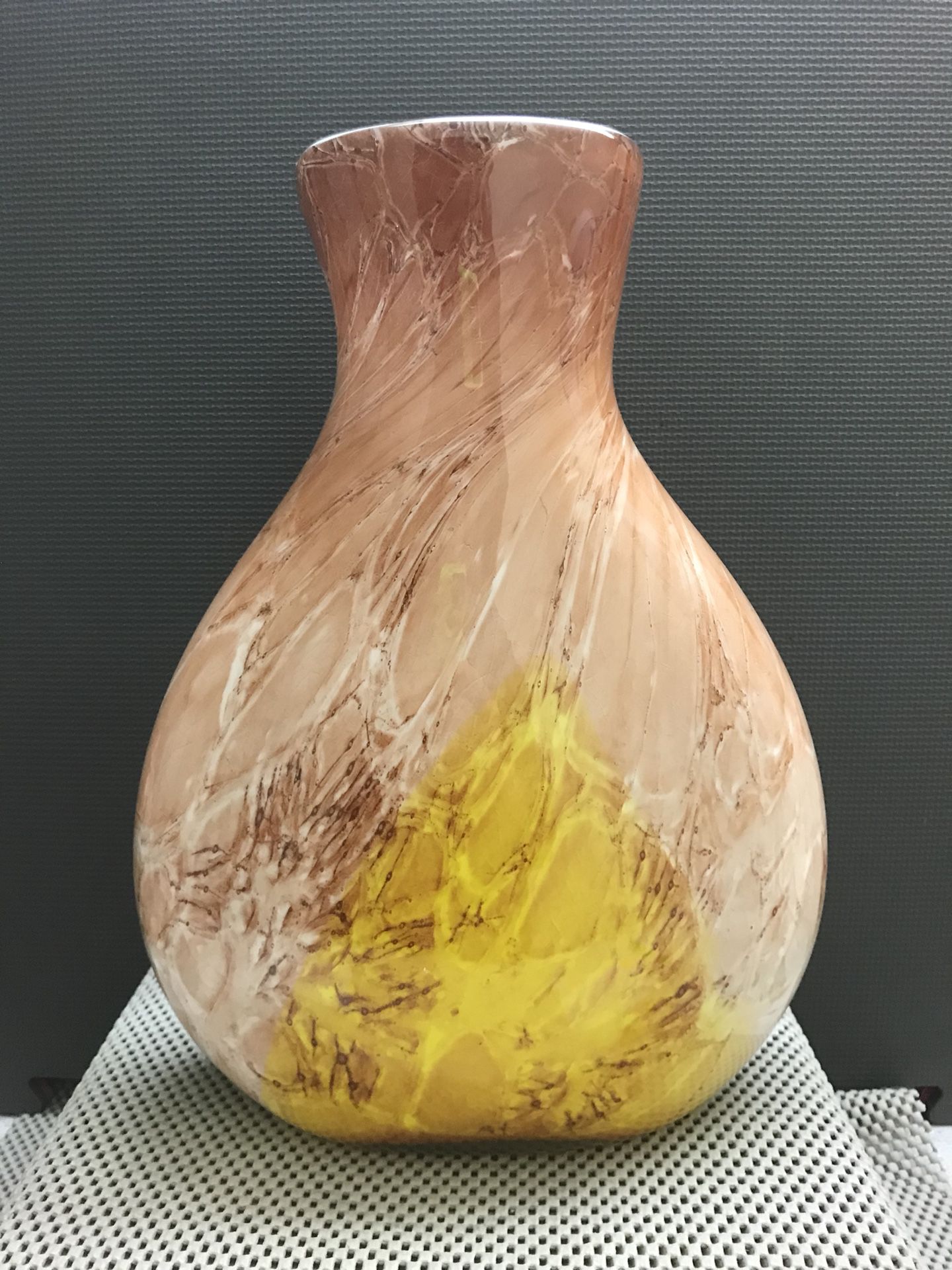 Royal Gallery Made in Poland Art Glass Vase
