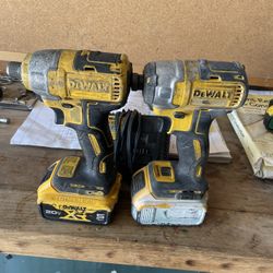 Two Dewalt Impacts