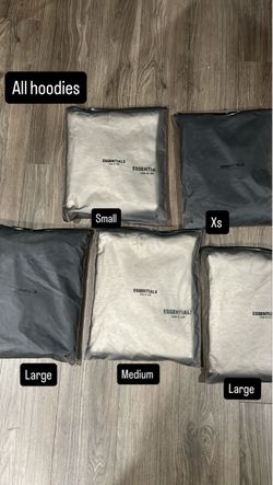 Esstinals hoodies