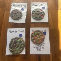 Handmade flower frogs