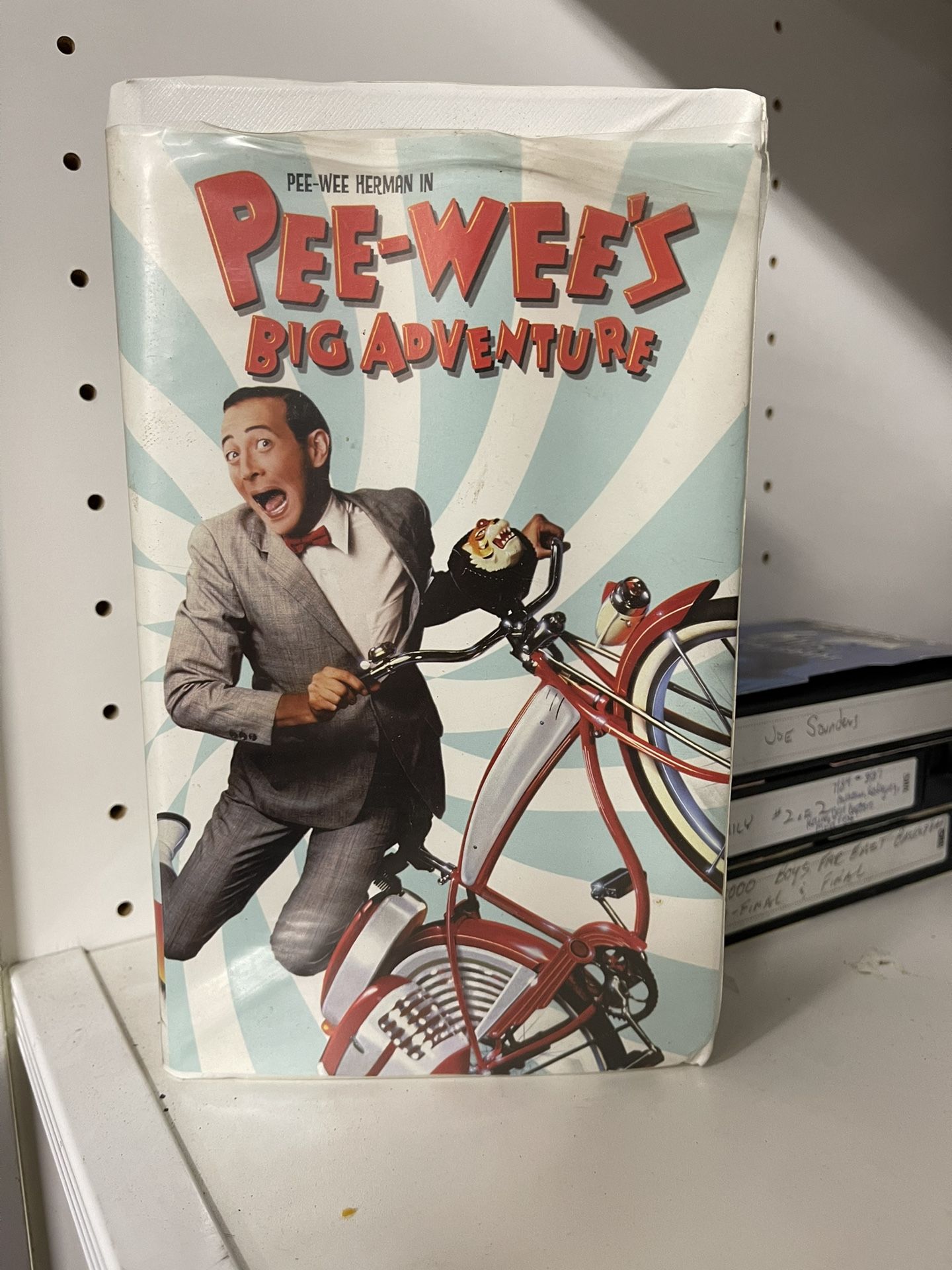 Pee-Wees Big Adventure VHS