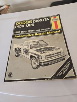 Vintage Haynes Dodge Dakota Automotive Manuel Book
