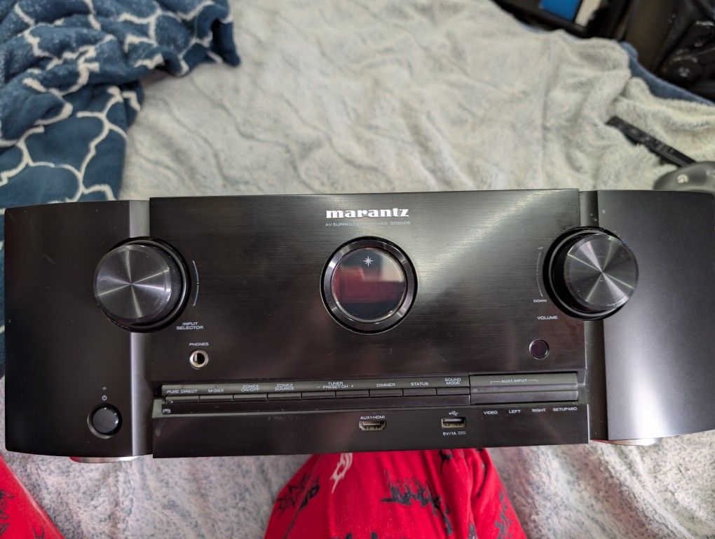 Black Marantz Av Surround Receiver Sr5009