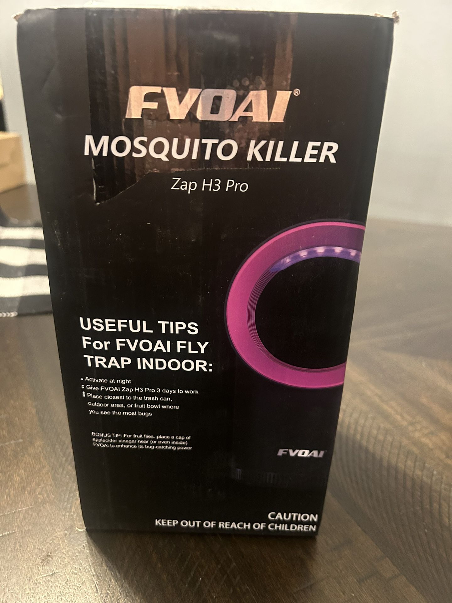 FVOAI Fly Trap Indoor, Fruit Fly Catcher Mosquito Killer Insect