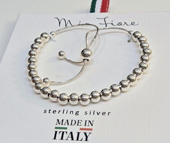 SHIPPING ONLY * .925 Sterling Silver Fiore Bracelet