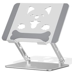 Aluminum Foldable Adjustable Stand for iPad Laptop Notebook 10"-17.3" Devices New Condition 