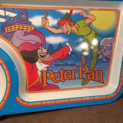 Peter Pan Gift,Child Plate,Child Dish,Disney Decor