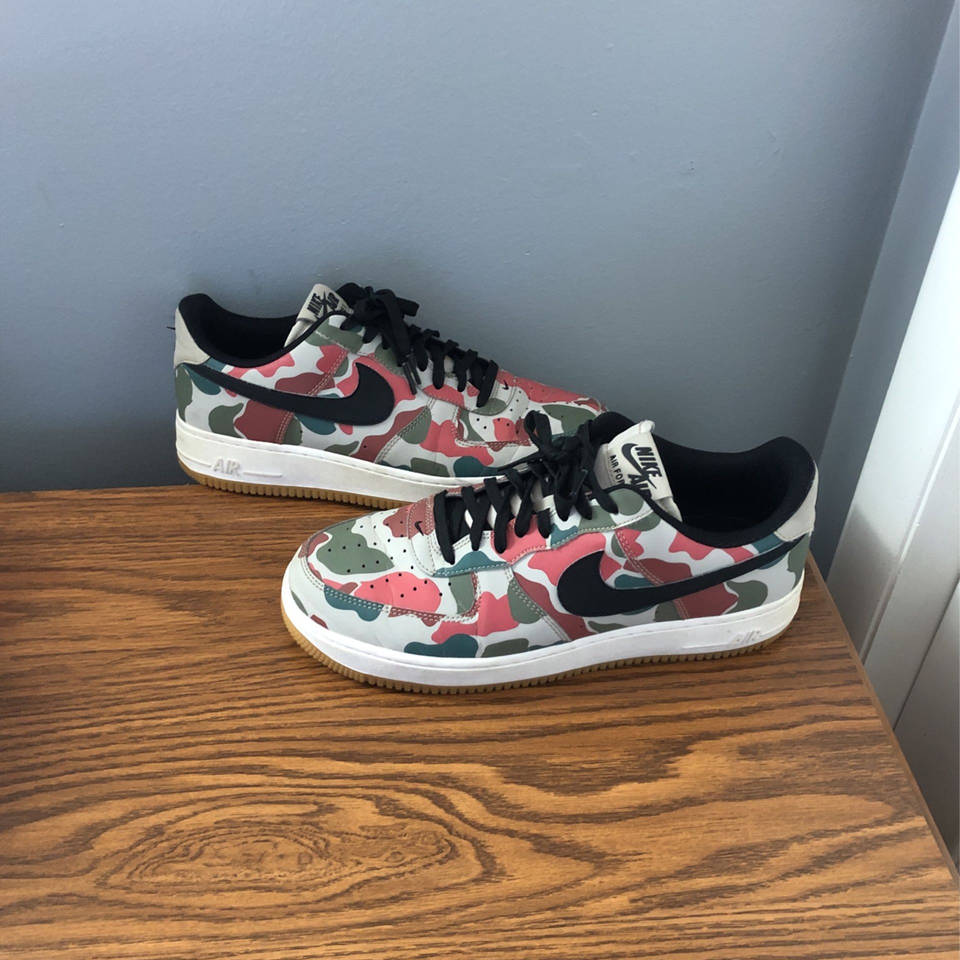 Nike Airforce Low Reflective Duck Camo