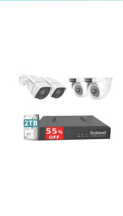 5MP POE Security Camera System,Firstrend Ultra HD POE Cameras