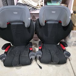 Britax Highpoint Backless Belt-Positioning Booster Seat, SafeWash Black Ombre