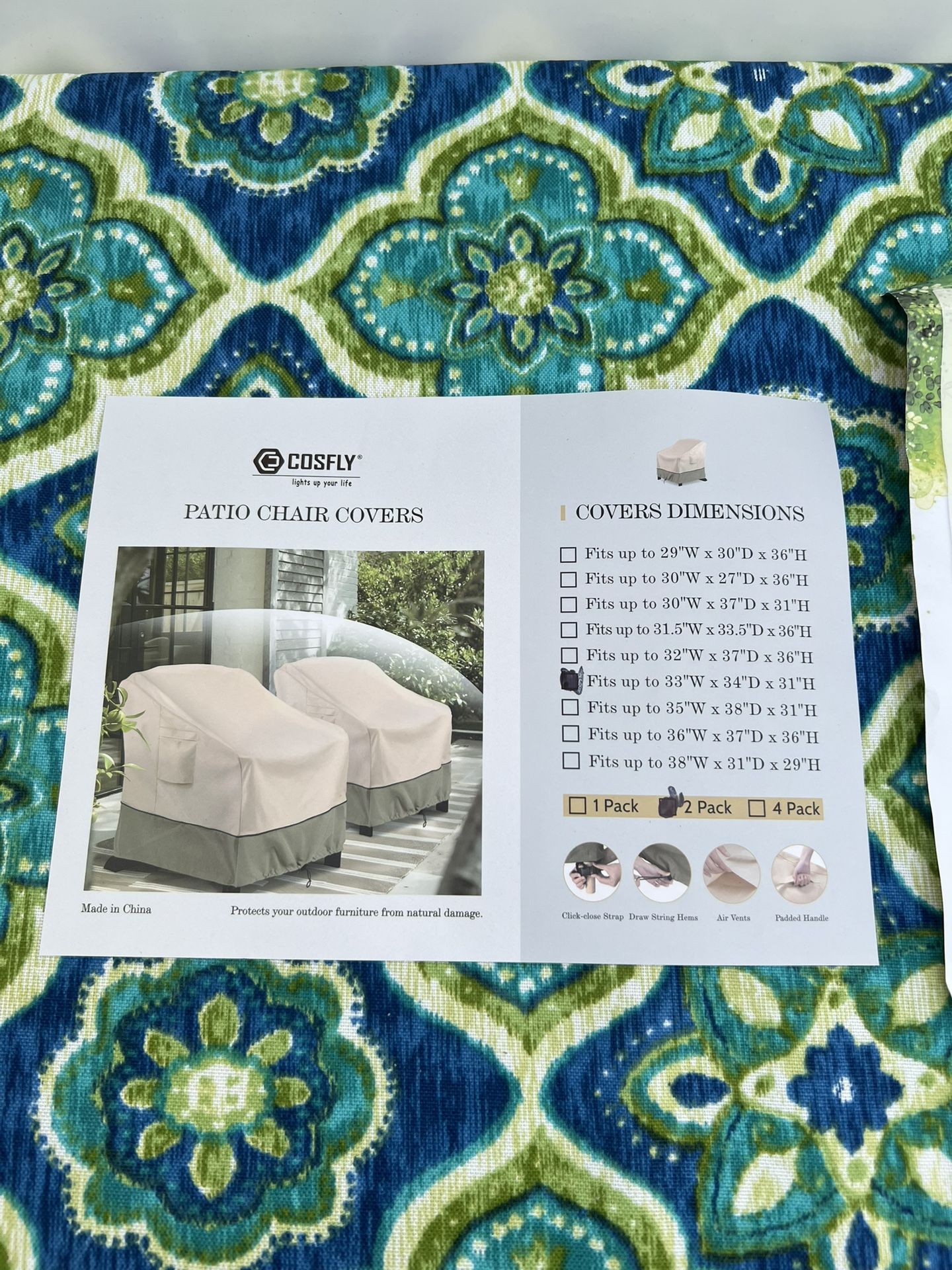 Cosfly & WJ Etrade Patio Furniture Covers