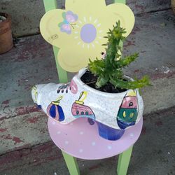 Planta Captus En Una Zapatilla 👠