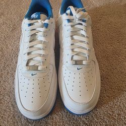 Nike Air Force 1 '07 Low White and Lt Photo Blue