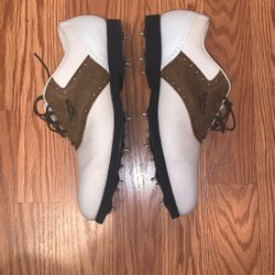Vintage Reebok Monterey Plain Toe Saddle Men’s Golf Shoe (Size 12M)