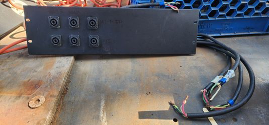 Audio Speakon Rack 6 output