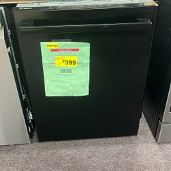 Dishwasher Black New Open Box 1 Year Warranty 