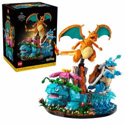 LEGO Pokémon 71253 Venusaur Charizard Blastoise Complete Set 6388pcs