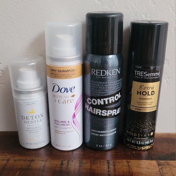 Dry Shampoo & Hairspray Travel Size $10 For All