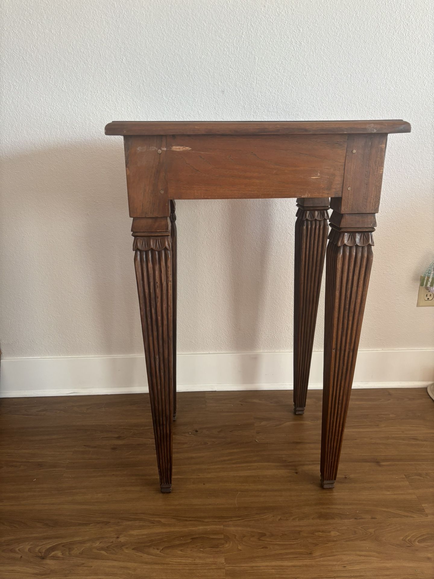 Antique Carved Solid Wood Table