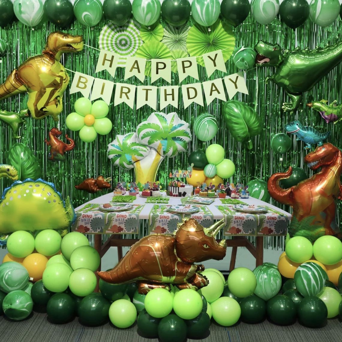 Kids Birthday Dinosaur Decorations - PICKUP AV At UNL East Campus