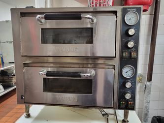 Commercial Double-Deck Pizza Oven