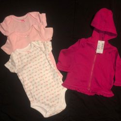 Baby Girl Bundle New 0-3m