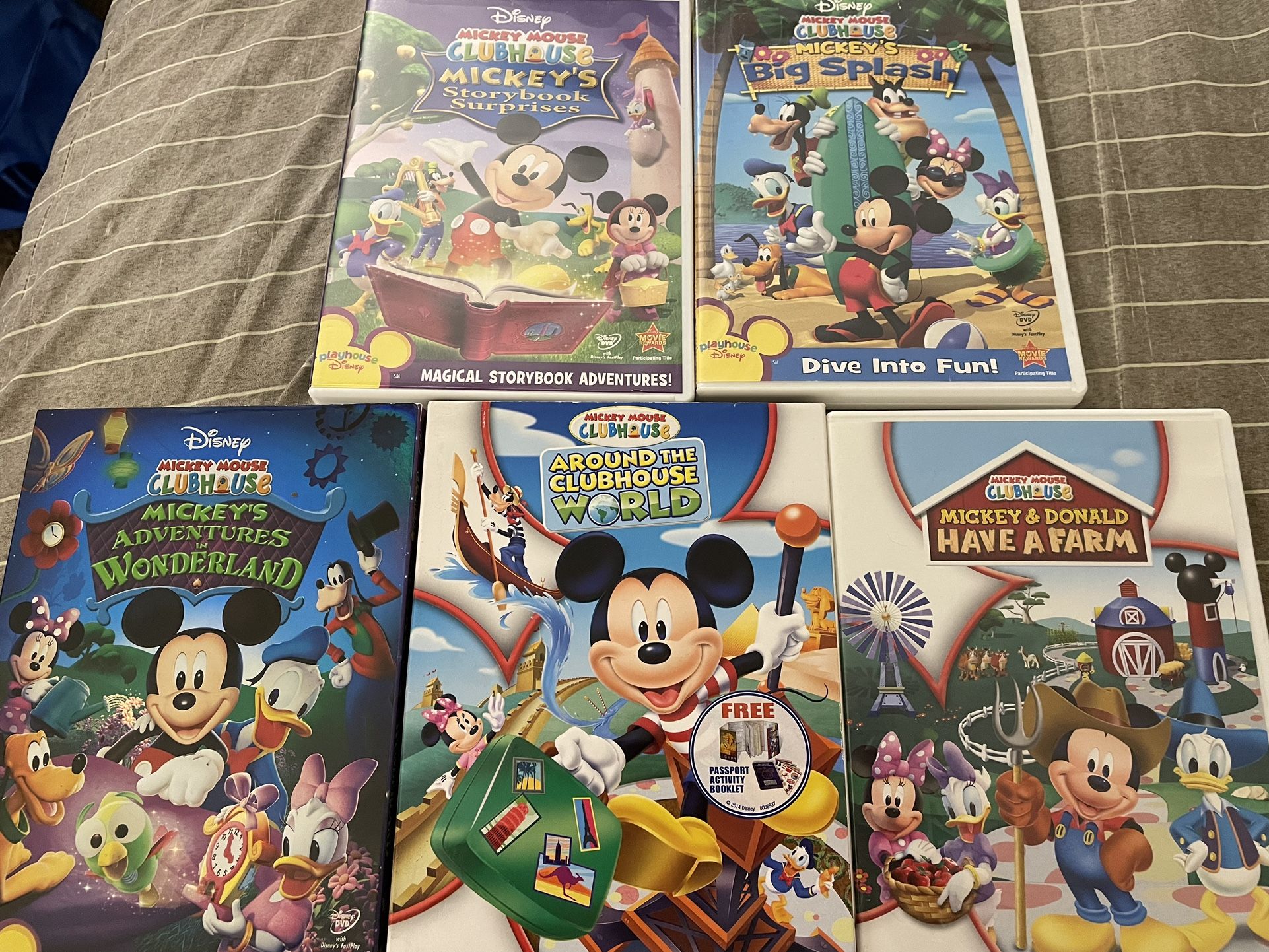 5-MICKEY MOUSE CLUBHOUSE DVD SETS BUNDLE (DVD)