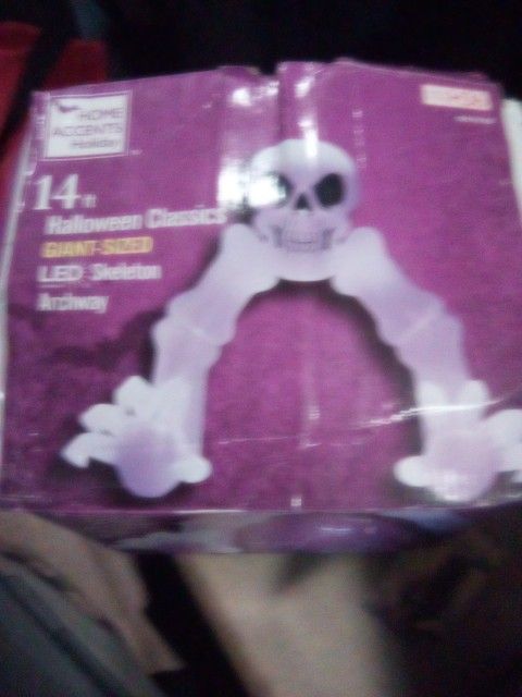 14 Foot Tall Skeleton That Lights Up