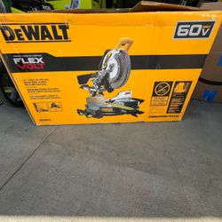 Dewalt 60V Lithium-Ion 12 in. Cordless Sliding Miter Saw (Tool Only) NOT TESTED