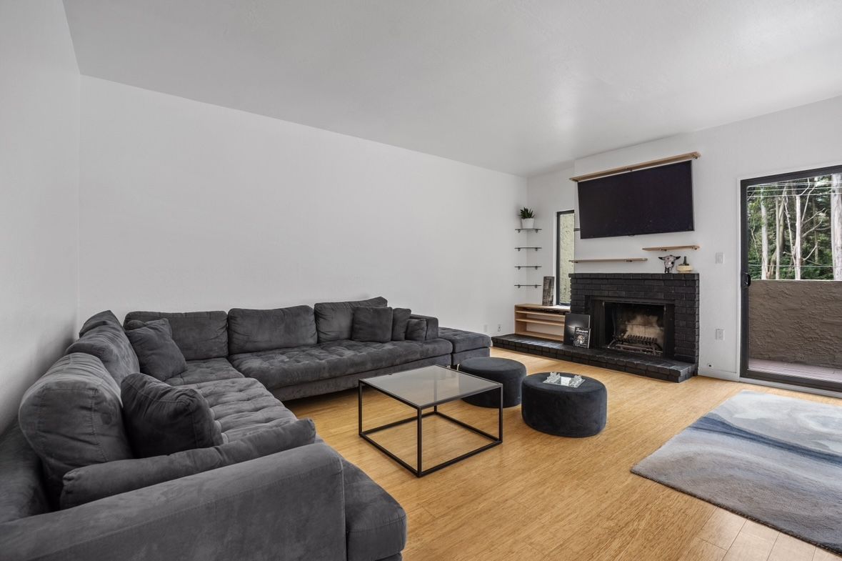 Charcoal Grey Sectional 4-piece
