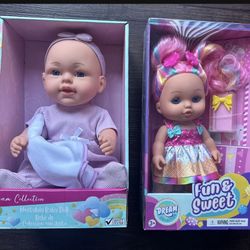 New dolls $15 for each or $20 for both