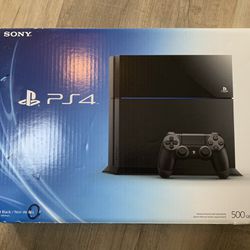 PS4 on firmware 3.15! Nice, in orig box. 500 GB.  (Fw 5.05) Playstation 4 Console
