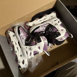 Adjustable Kids Rollerblades (size 11-1)