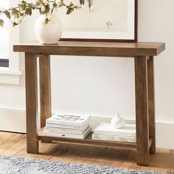 New In Box Reed pottery Barn Console Table 