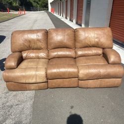 Legget & Platt Genuine Leather Recliner