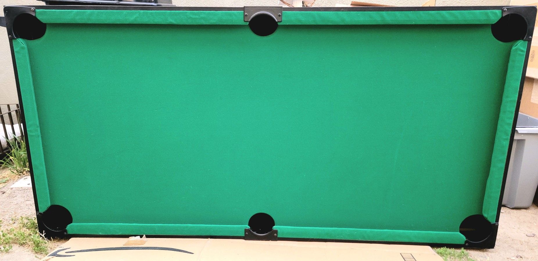 EastPoint Miniature Pool Table Top W/ Balls 64" x 32.5" Air Hockey