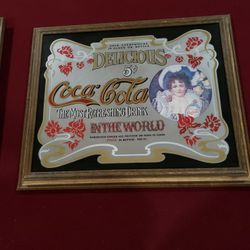 Coca-Cola mirror The Most Refreshing Drink in the World (13"x9")


