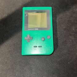 Green Gameboy Pocket 
