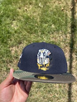 New Era 59Fifty PBJ Anthropomorphic Mask Hat - Navy, Camo