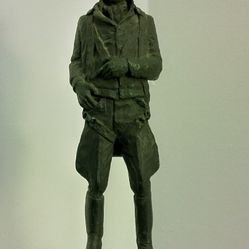 1971 Charles Lindbergh Handmade Statue 