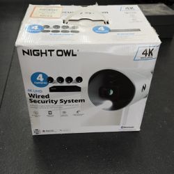 Night Owl Security System 4K - UNUSED
