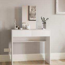 Vanity Desk With Drawers New 