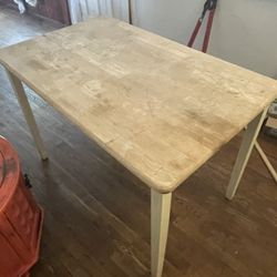 Hardwood Table