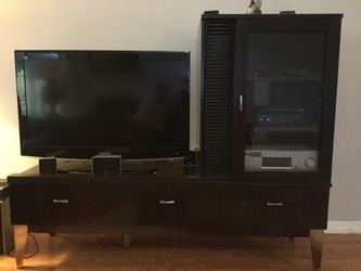TV LCD and Stand TV