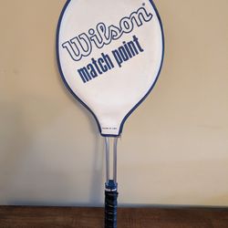 Vintage Wilson Match Point Metal Tennis Racquet (Racket)