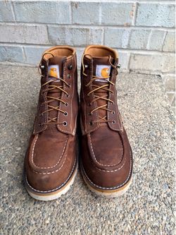 Men’s size 9 Carhartt work boots