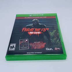 Friday the 13th: The Game Ultimate Slasher Edition Xbox One 2017 TESTED