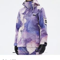 Women’s Dope Snow jacket and pants set, size M.