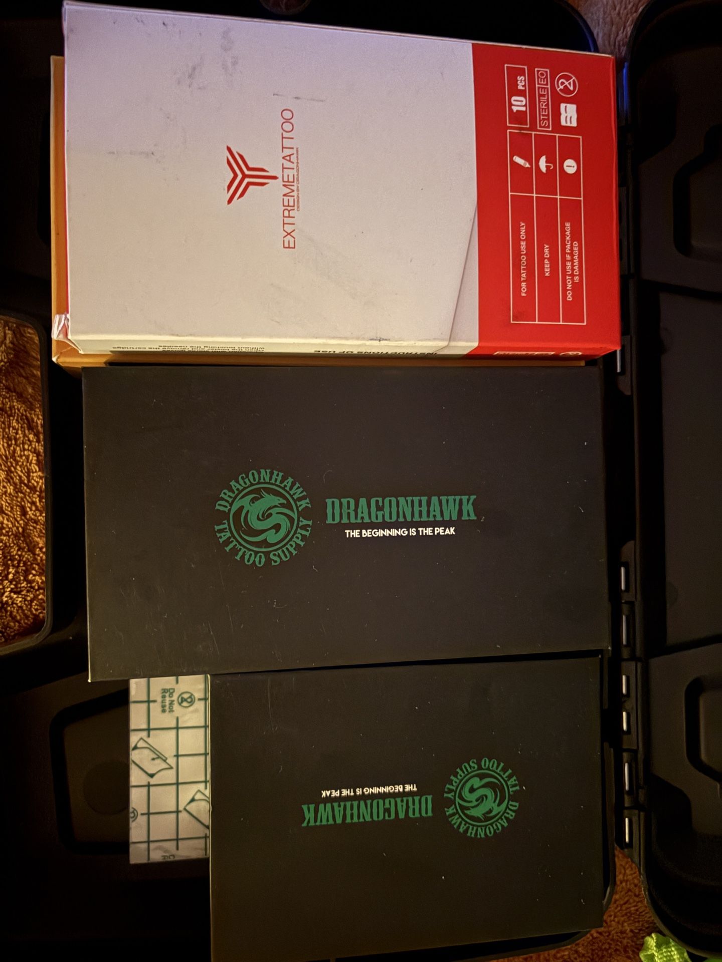 DRAGONHAWK PRO Tattoo Gun With 7RL And 05RM Needles