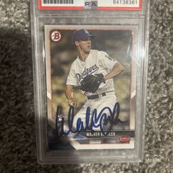 Walker Buehler Rookie Auto
